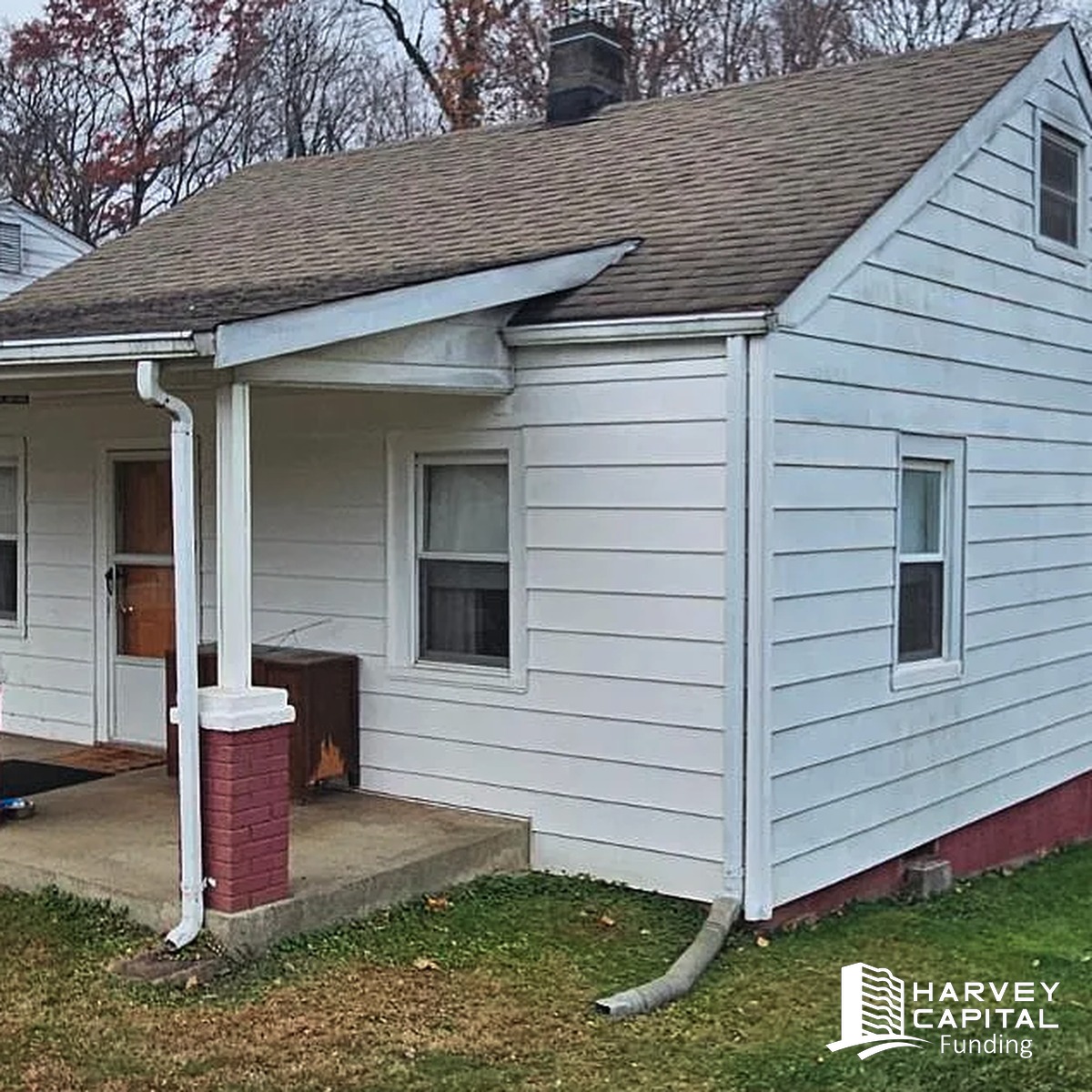 Single-family home in Lynchburg, VA — subject of the $100,000 Harvey Capital Funding bridge loan